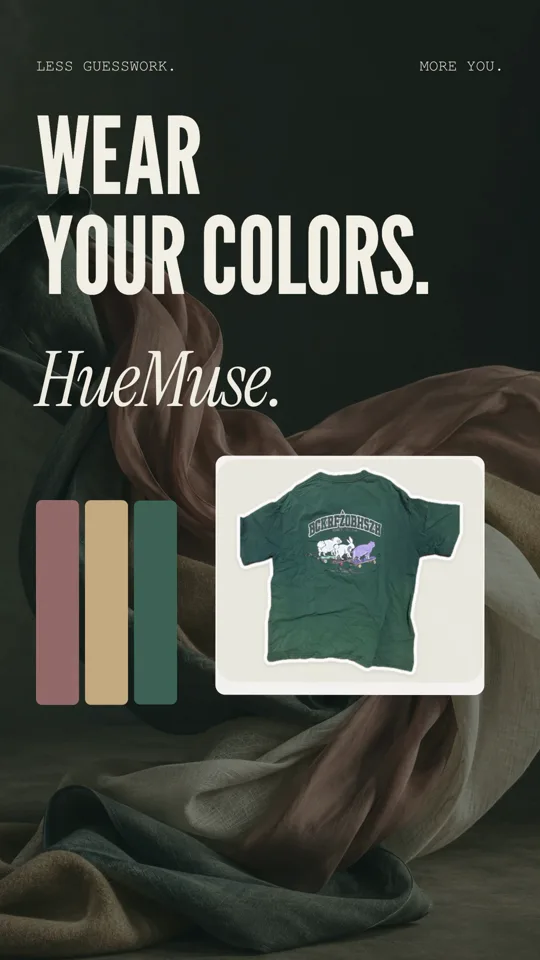 HueMuse — Wear your colors.